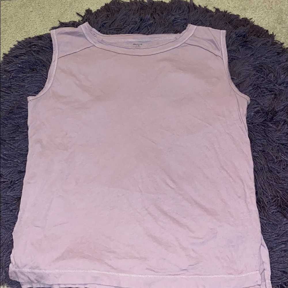 Purple madewell top tank top